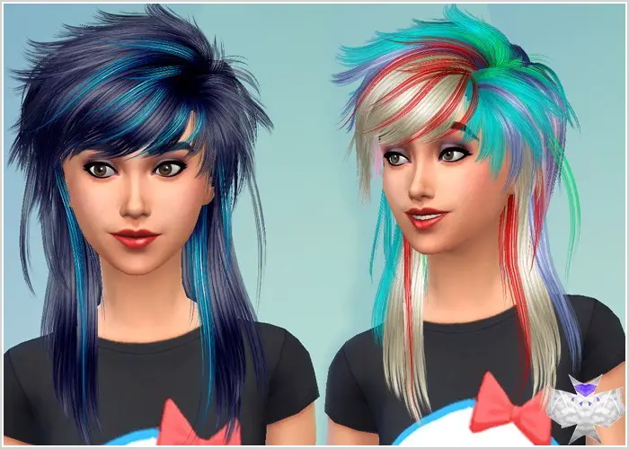 Sims 4 Hairs ~ David Sims: Newsea's Holic hairstyle converted