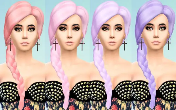 Sims 4 Hairs Ohmyglobsims Miss Fortune Sims Calypso