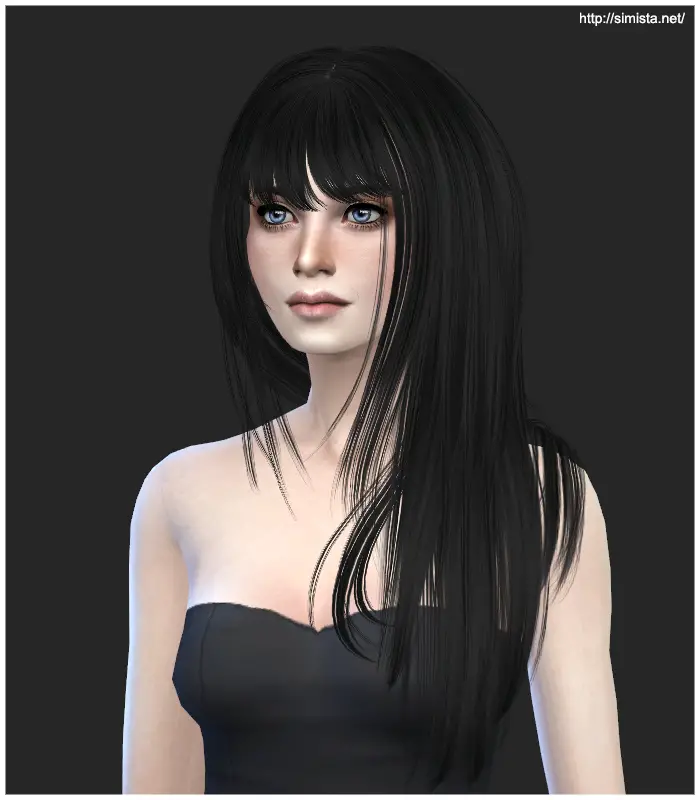 Simista Newsea Innocent Hairstyle Retextured Sims Hairs