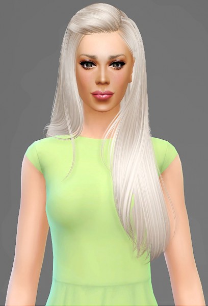 Sims 4 Hairs ~ Artemis Sims: B-Flysims 099 Hairstyle Retextured