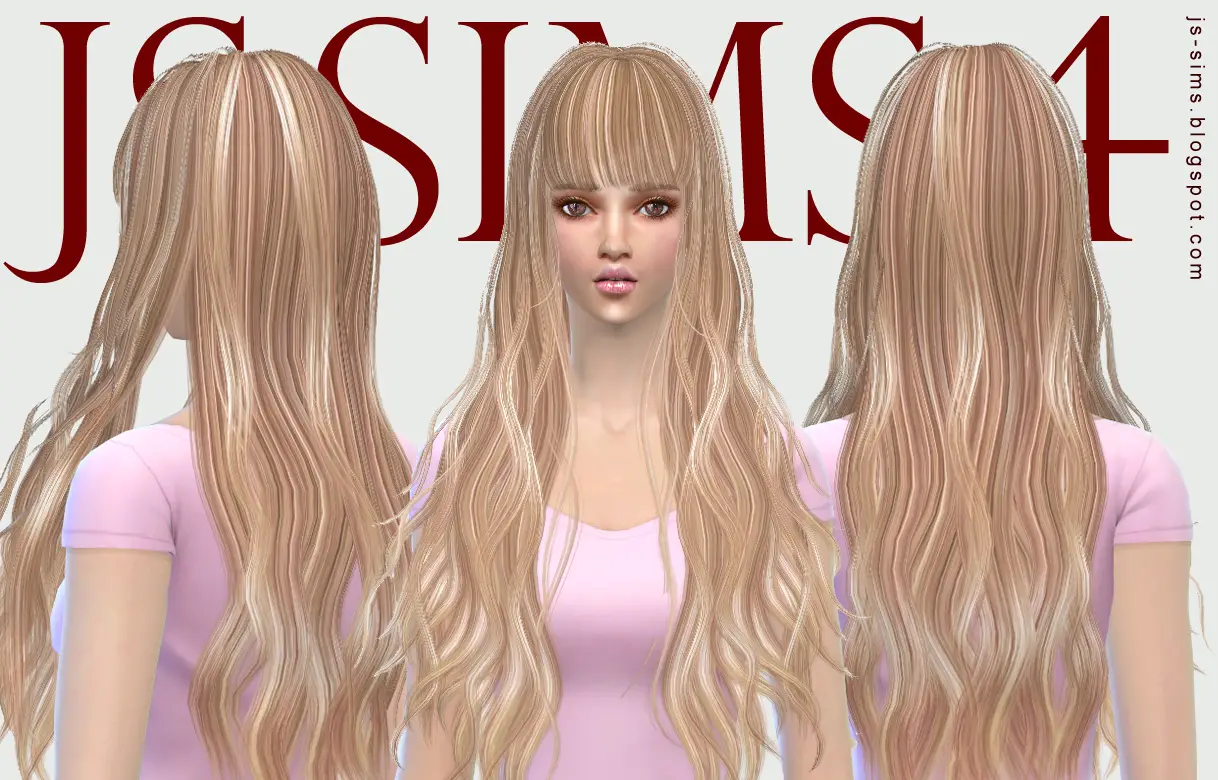 Sims 4 Hairs Js Sims 4 Butterflysims 049 Hairstyle Retextured