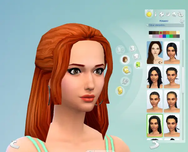 Mod The Sims&#39;s Retexture / Edit Angela or Lilith Pleasant hair conversion child to elder by necrodog Medium hairstyles for Females - 181-600x485