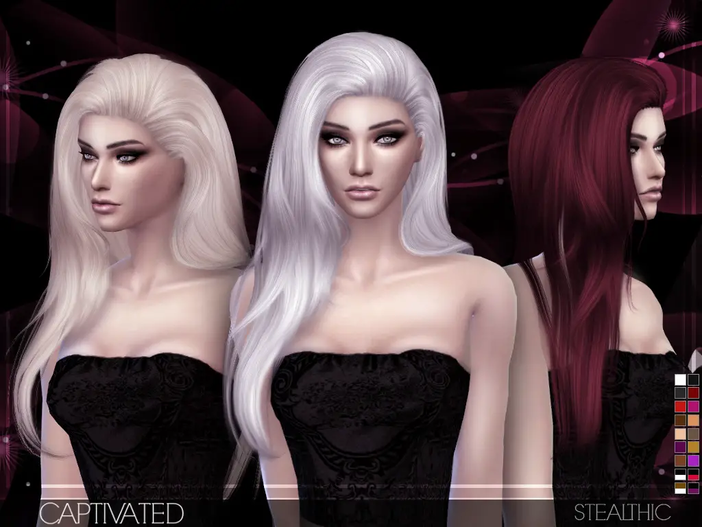 Blonde Hair Customizations for Sims 4 - wide 11