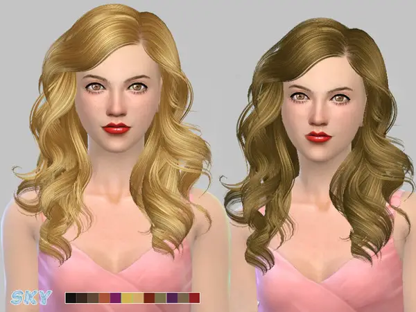 The Sims Resource Hairs By Skysims Sims Hairs