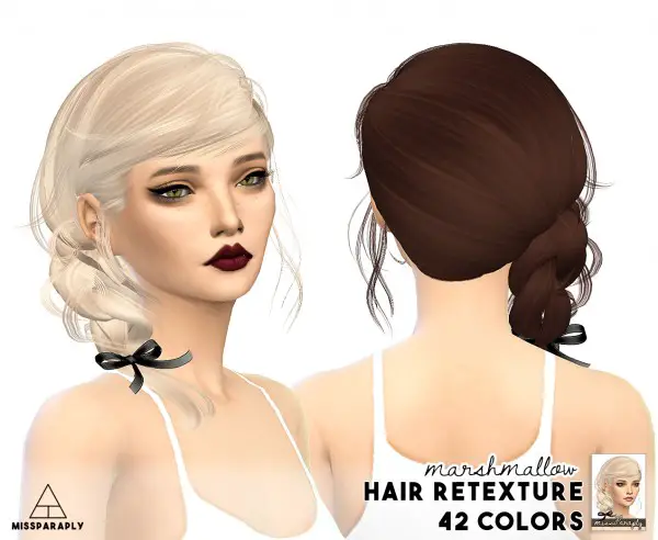 Sims Hairs Miss Paraply Newsea Hairs Retextured Hot Sex Picture