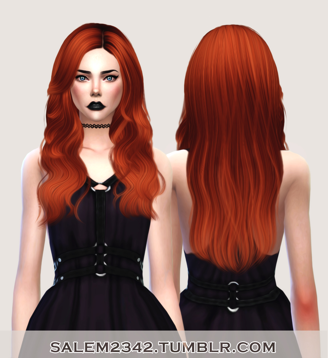 Sims 4 Hairs ~ Salem2342: Cazy 173 Raindrops Hair Retextured