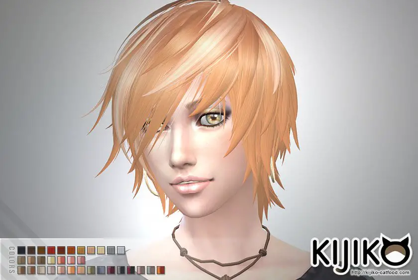 Sims 4 Hairs Kijiko Sims Toyger Kitten TS4 edition for her