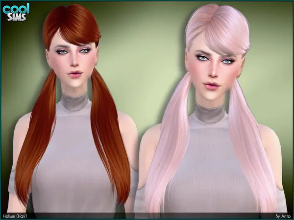 Sims 4 Hairs The Sims Resource Anto` Helium Hair
