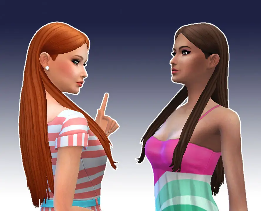 Maxis Match Sims 4 Прически