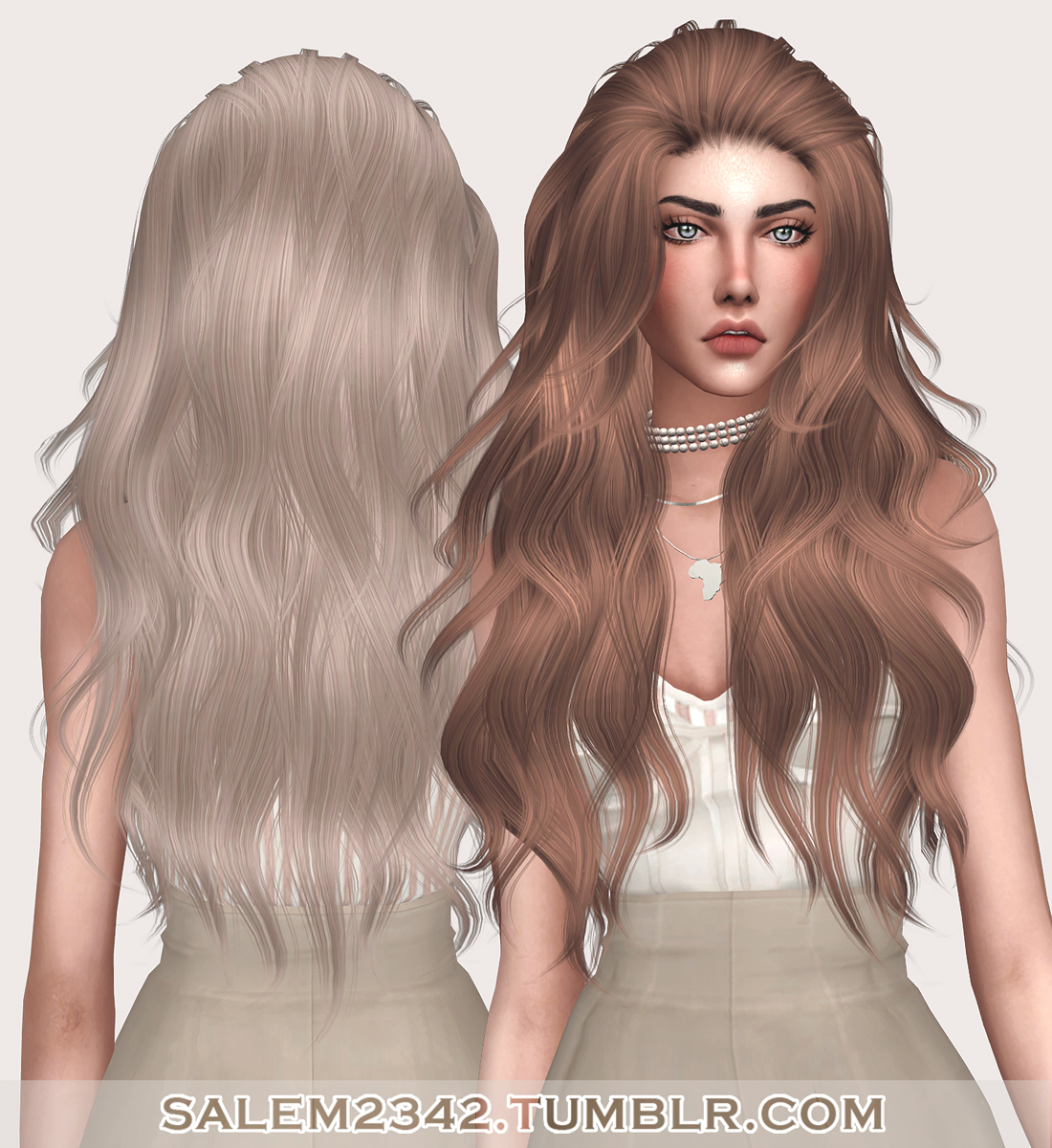 Sims 4 Cc Salem2342 Anto Mollie Hair Retexture Ts4 Images