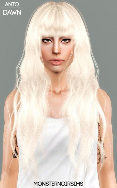 Sims 4 Hairs ~ Joseph Sims Anto Dawn Hair Retextured