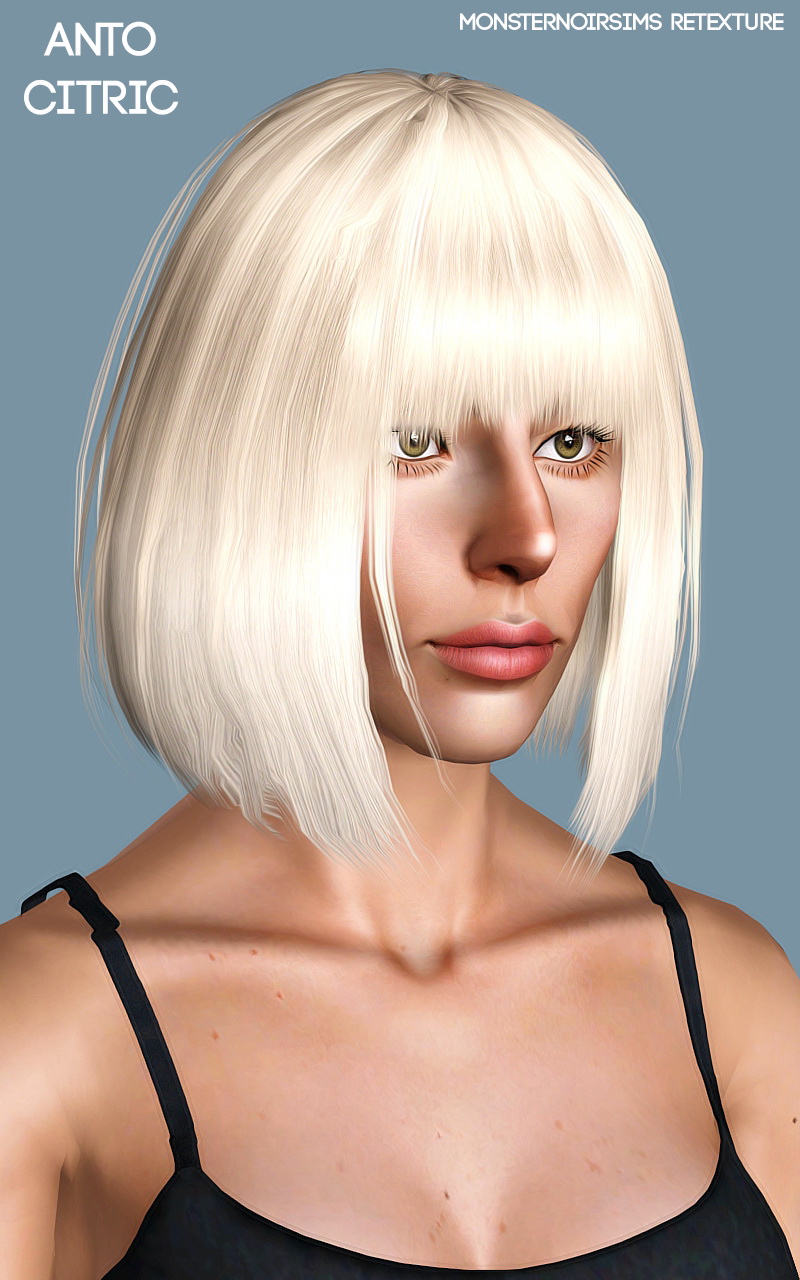 Sims 4 Hairs ~ Joseph Sims Anto`s Citric Hair Retextured