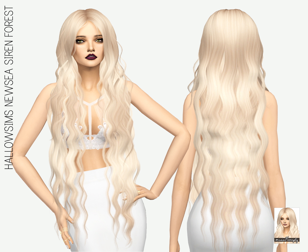 Sims 4 Long Hair