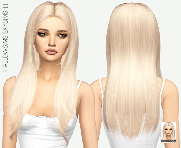 Sims Hairs Miss Paraply Skysims Monik Hair Retextured Sims Hair My