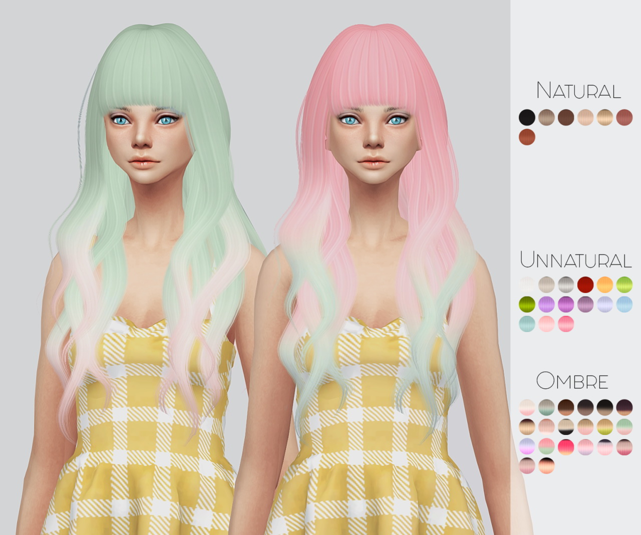 the sims 4 hairs pack