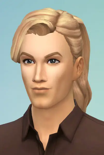 Sims 4 Hairs Birksches Sims Blog Eduards Ponytail Hair For Him