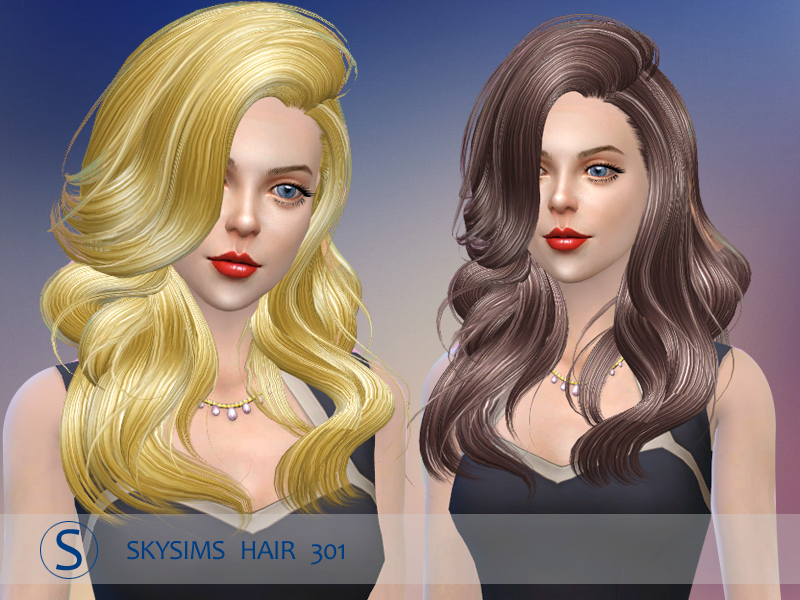 Butterflysims Hair 301 By Skysims Sims 4 Hairs