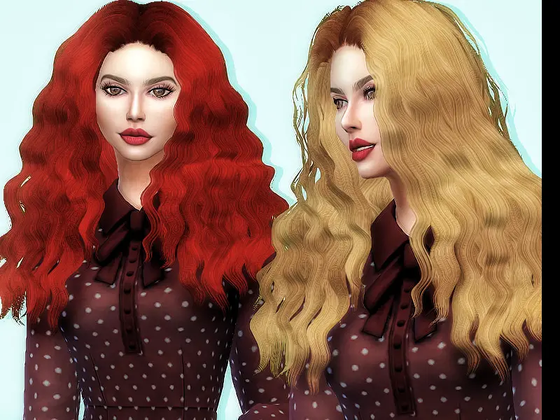 Sims 4 Hairs The Sims Resource Diva Hair Retextured By Sharareh