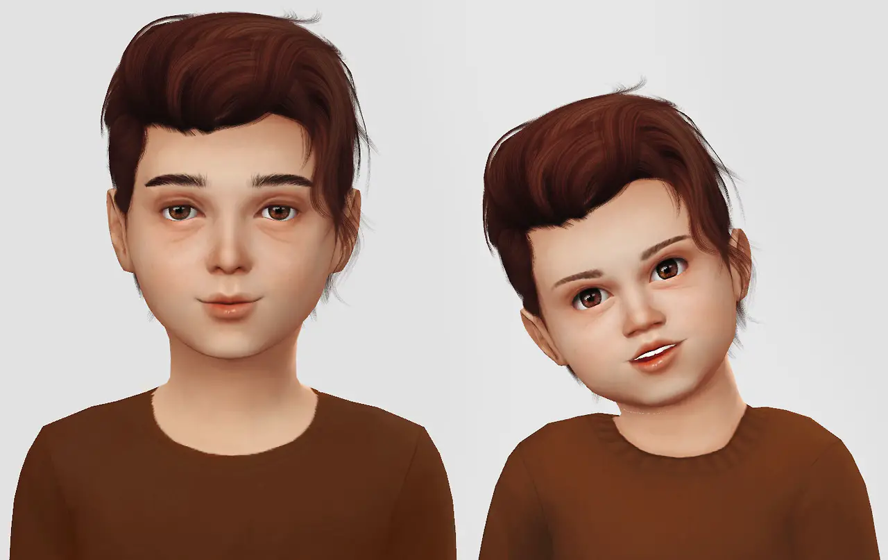 Sims 4 Cc Hair Toddler Boy Images And Photos Finder