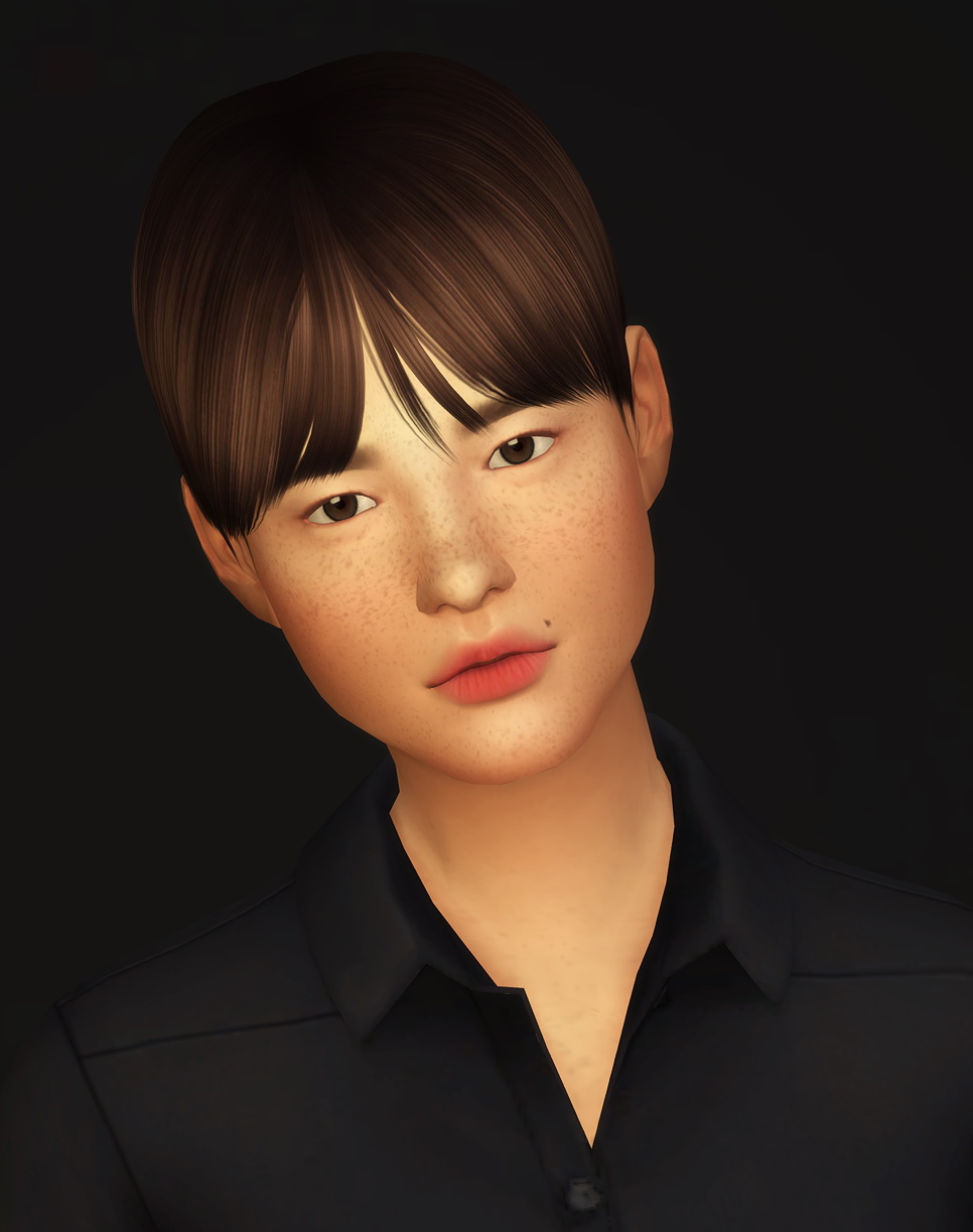 Sims Hairs Rusty Nail Musae Hair Retextured 17716 Hot Sex Picture