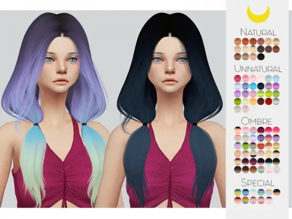 Sims 4 Hairs The Sims Resource Leahlillith`s Ignition Hair