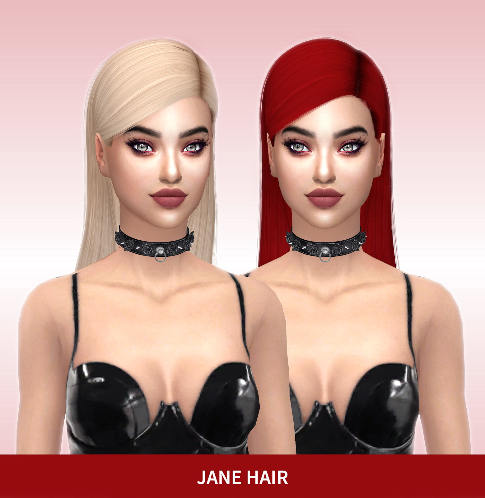 Sims 4 Hairs Frost Sims 4 Simpliciaty S Jane Hair Retextured