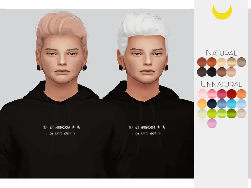 Sims 4 Hairs The Sims Resource Stealthic`s Haunting Hair Retextured
