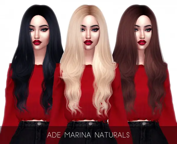 The Sims Resource Marina Hair By Ade Darma Sims 4 Hai 1148