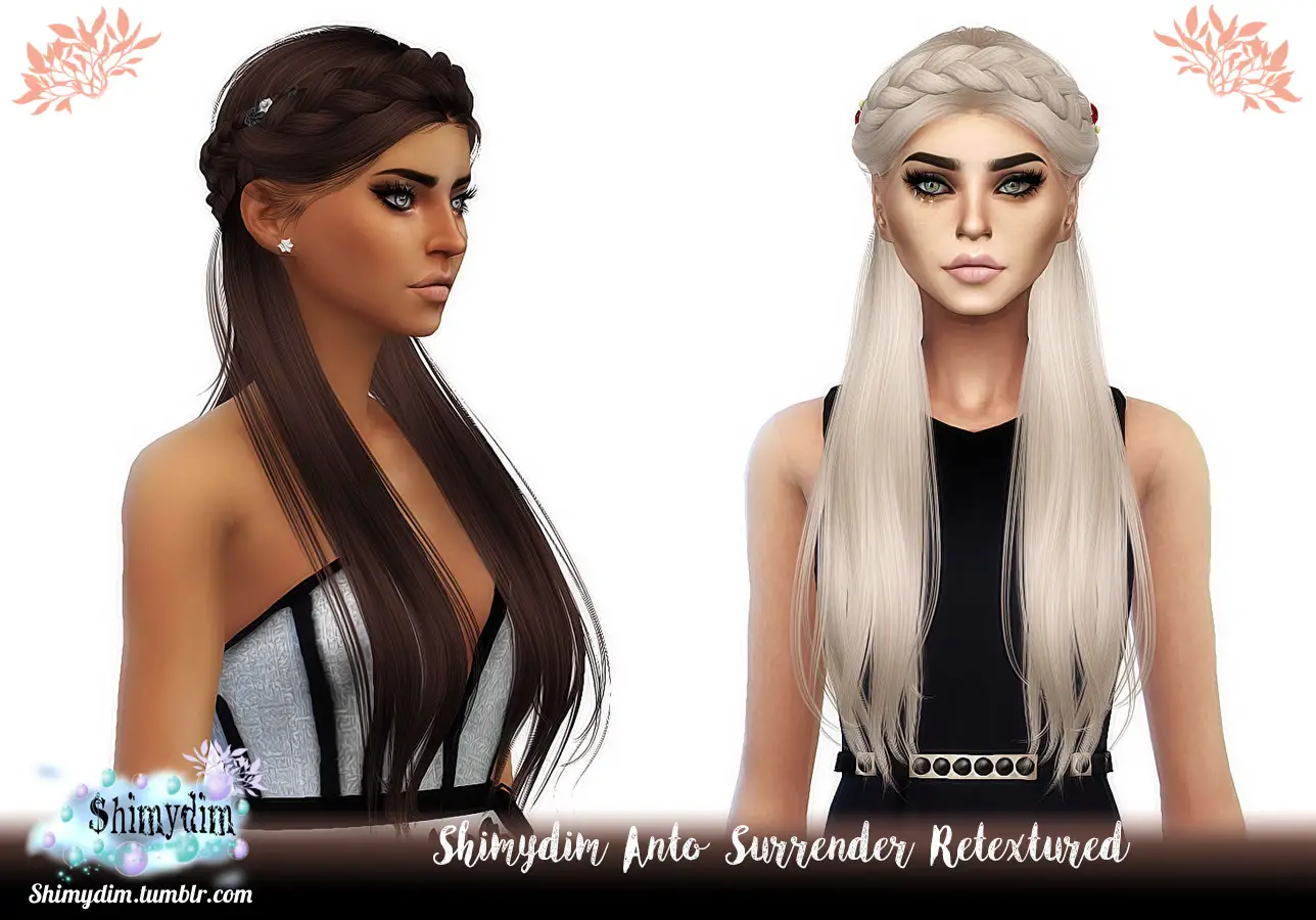 The Sims Resource Nora Hair By Anto Sims 4 Hairs Vrog