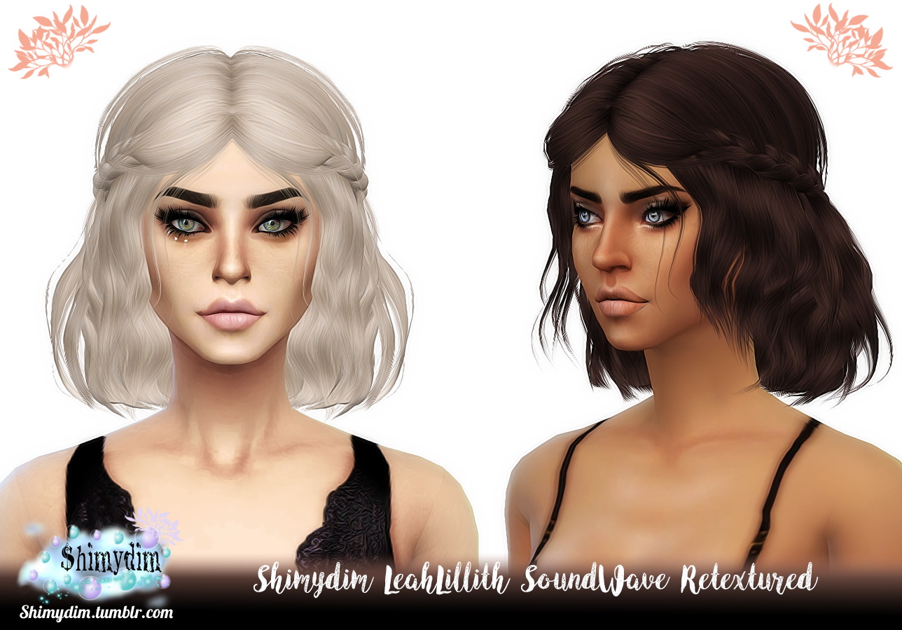 Shimydim Leahlilliths Kelaya Hair Retextured Sims 4 H