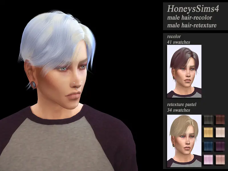 The Sims Resource Wings OS1006 Hair Retextured By Jenn Honeydew Hum