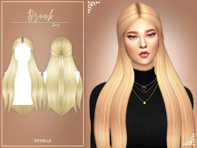 Sims 4 Hairs Enrique Break Hair