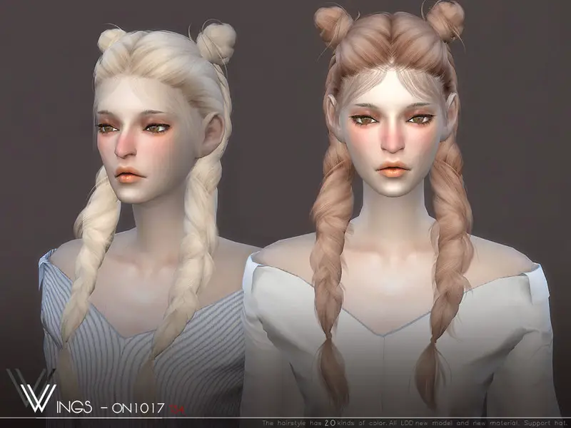 Sims 4 Hairs ~ The Sims Resource Wings On1017 Hair