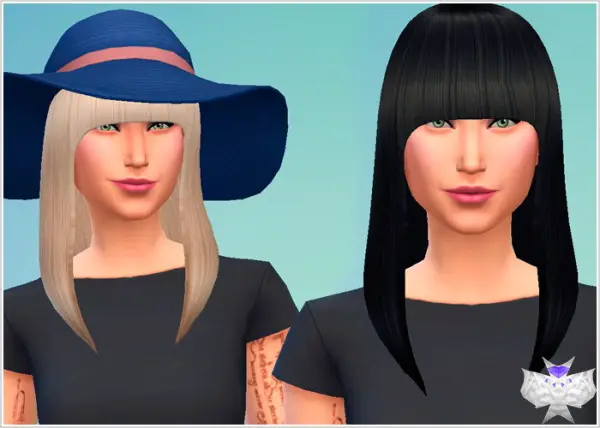 David Sims: Retro Hairstyle for Sims 4
