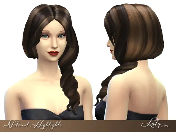 The Sims Resource: Natural Highlights by Lulu265 for Sims 4