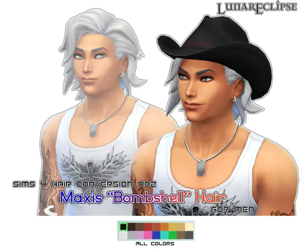 Eclipse Sims 4: Bombshell Hairstyle conversion for Sims 4
