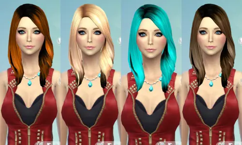 Darkiie Sims 4: Non default Hairstyle Part 2 for Sims 4