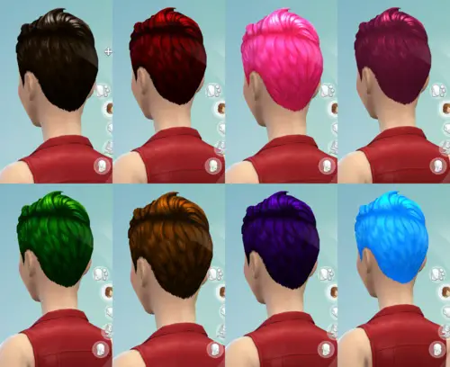 Darkiie Sims 4: 9 Non default Hairstyle for Sims 4