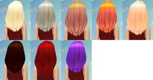Darkiie Sims 4: 18 Non default Hairstyle for Sims 4