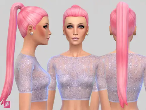 Alexandra Simblr: Ava Hairstyle set for Sims 4