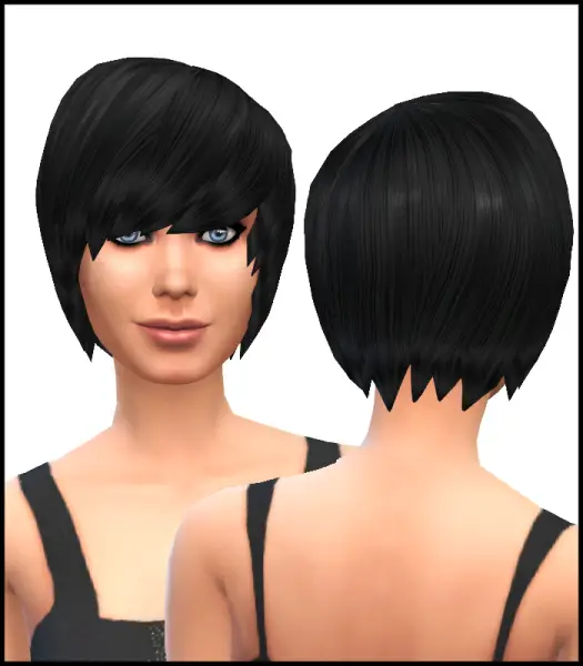 Simista: David Sims Emo Hairstyle Retextured for Sims 4