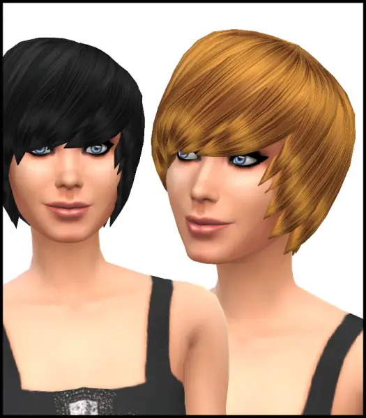 Simista: David Sims Emo Hairstyle Retextured for Sims 4