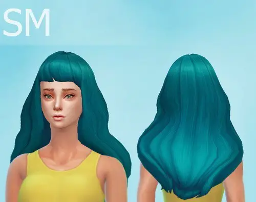 Simmaniacos: Bee Hairstyle for Sims 4