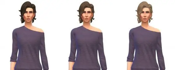 Busted Pixels: Bombshell hairstyle recolors for Sims 4