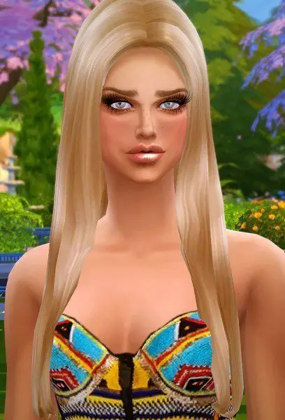 Puccamichi: New hairstyle for Sims 4