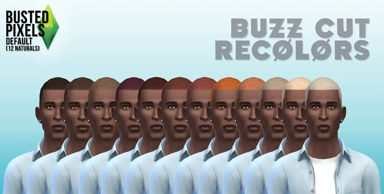 Default t. SIMS 4 Buzzcut. Buzz Busted игра. Buzz Natura. Pixel hair.