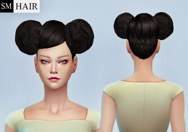 Simmaniacos: Kiroko Hairstyle for Sims 4
