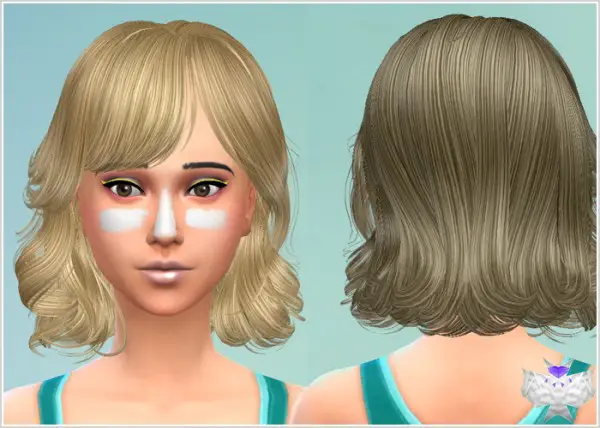 David Sims: Conversion hairstyles set 2 for Sims 4