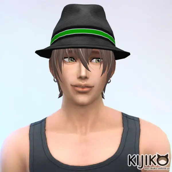 Kijiko Sims: V Shaped Bangs hairstyle for Sims 4