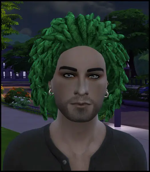 Simista: Short Locs hairstyle recolours for Sims 4